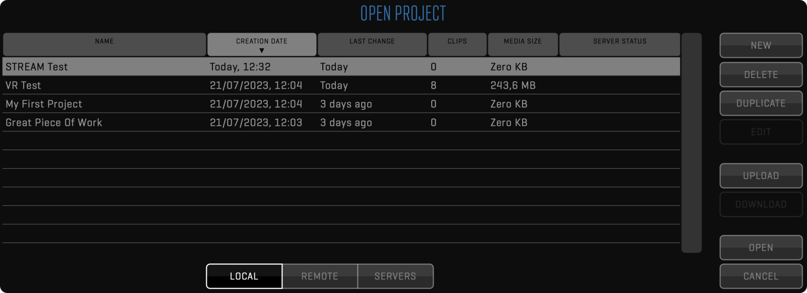 QTAKE Server Manual QTAKE Server User Guide